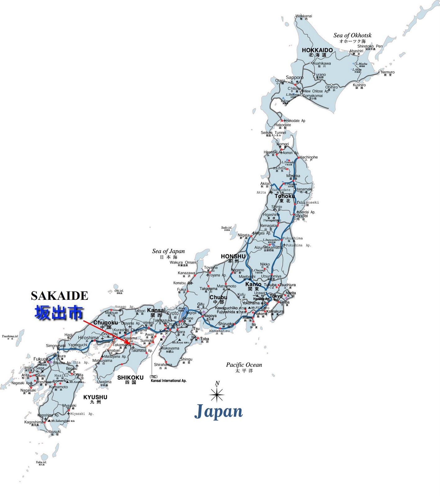 Map Of Japan Inland Sea United States Map