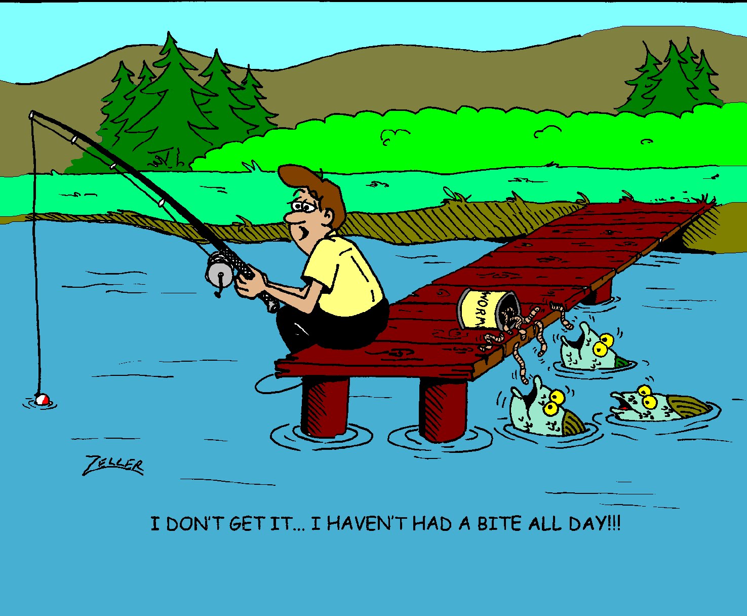Marnie's NATURAL & ORGANIC Couponarama Fishing Funnies