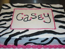 "Sweet 16" Zebra Marble Cake exclusively made for Miss Casey Morris