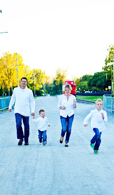 Lisa Kelly Photo: Green Eyed Mommy with Her Blue Eyed Boys...