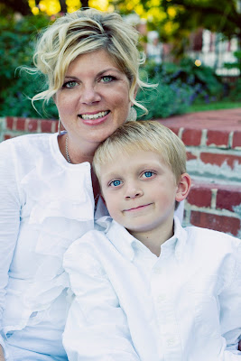 Lisa Kelly Photo: Green Eyed Mommy with Her Blue Eyed Boys...