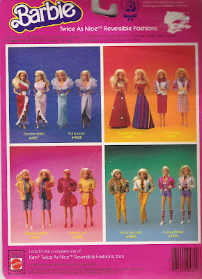 Barbie V's Jem: Barbie - Twice As Nice Reversible Fashions
