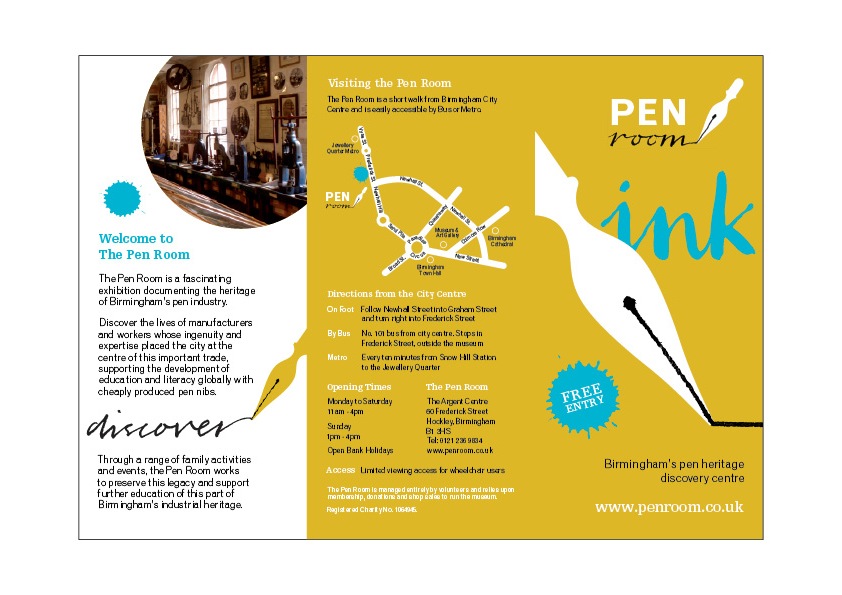 Doodlepaul Pen Room Collateral Items