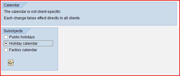 SAP Learning Practical Solutions Creating Factory Calender For 