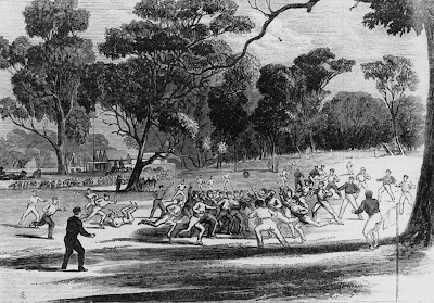 Ear: Early history of Australian Football, and the future expansion of game