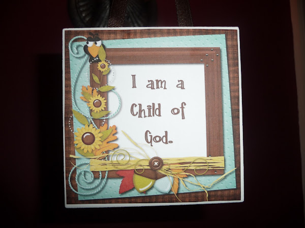 I am a Child of God Tile Printable