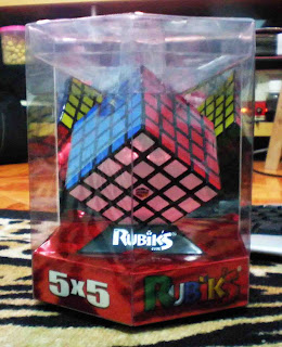 Rubik's 5x5x5 Professor Cube ( Box Wrap Packaging + Rubik's Stand)