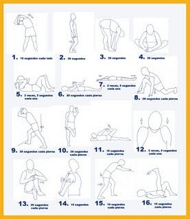 Ejercicios de flexibilidad