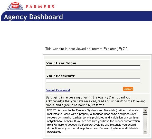 Eagent Farmers Insurance Dashboard Agent Dashboard Farmers Insurance 