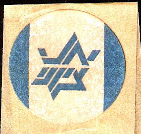 Zionist Sticker Star of David