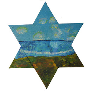 Star of David in The Israeli Art Genesis-4