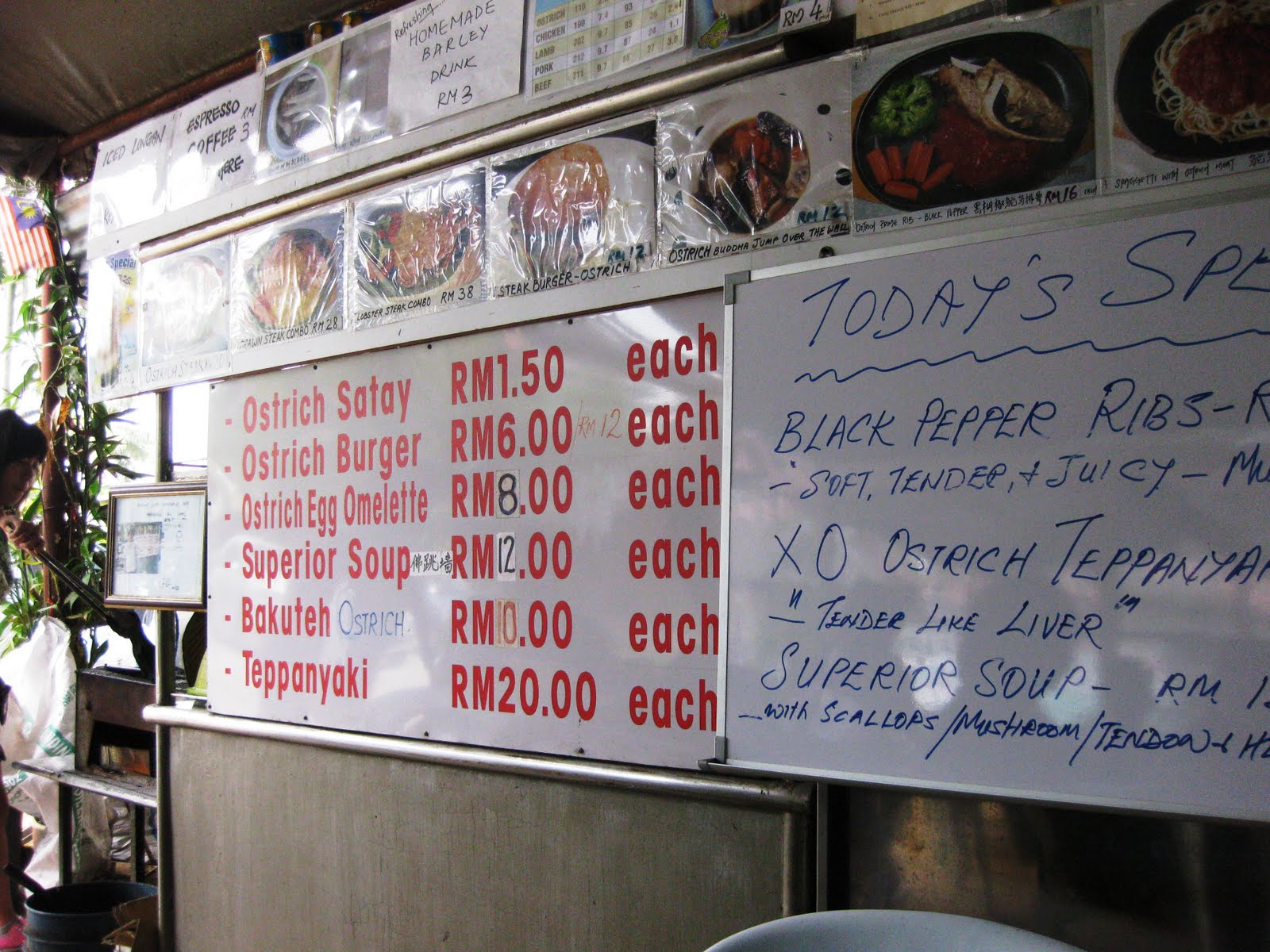 When life isn't what you have expected...: Fun day @Ostrich Farm, Desaru