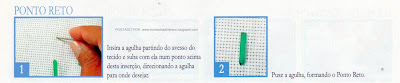 COMO FAZER PONTO RETO COM FITA COMO FAZER PONTO RETO COM FITA