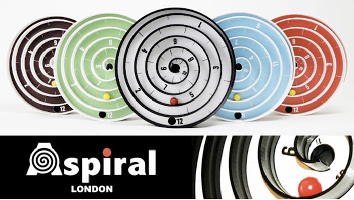 Aspiral clocks