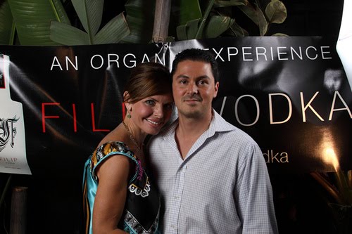 Jen and Andre Filip of Filip Vodka