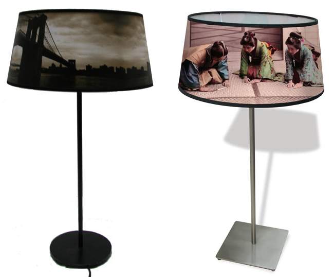 printed lampshades