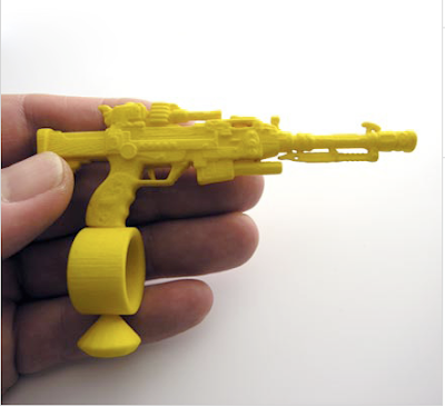 miniature gun ring ted noten