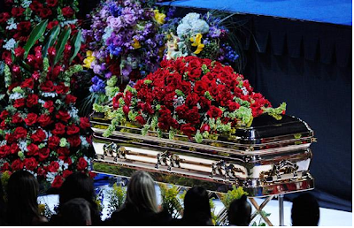 michael jackson in gold-plated coffin