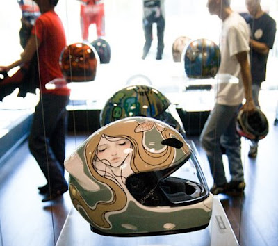  Artist Decorated Motorcycle Helmets