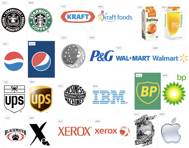 If It's Hip, It's Here (Archives): Judging Some Big Brand Logo Redesigns