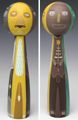custom artist kokeshi dolls
