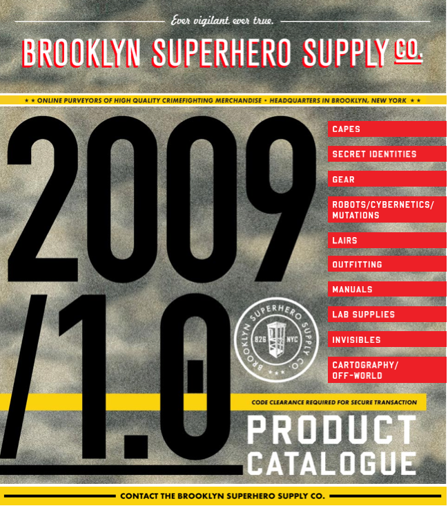 Brooklyn Superhero Supply 2009-10