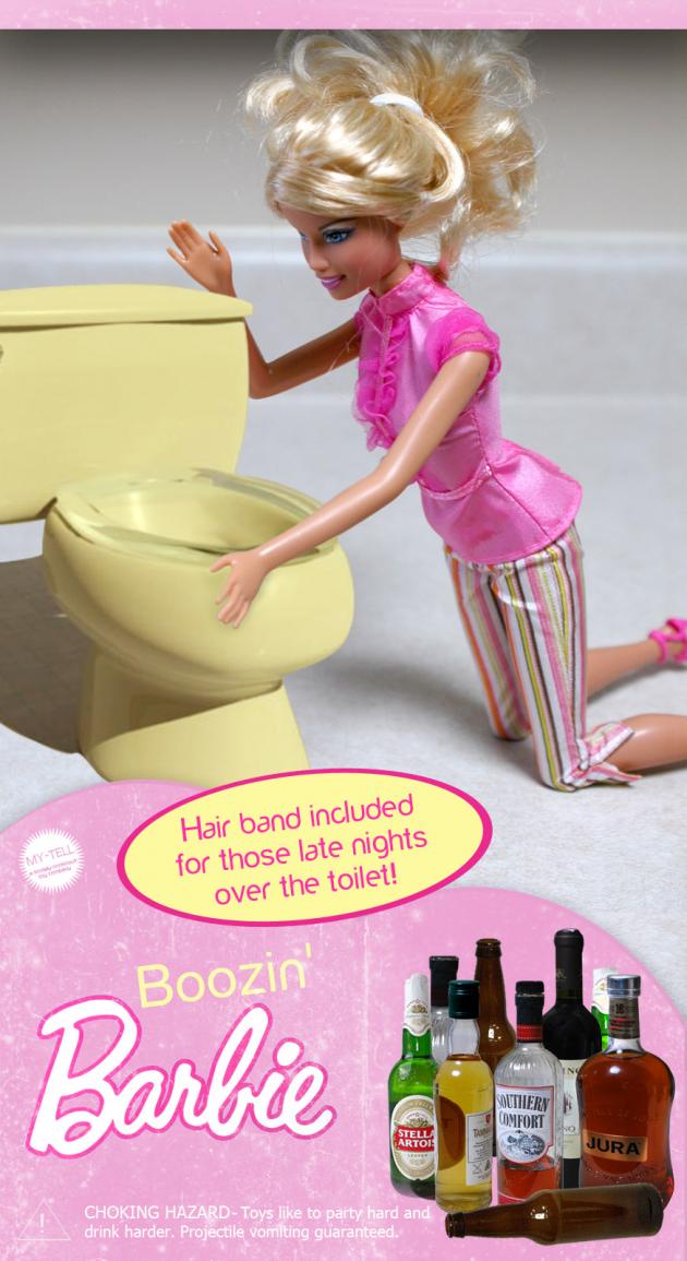 Boozin Barbie