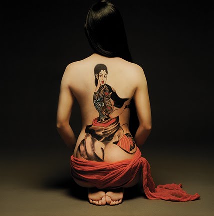 body art geisha