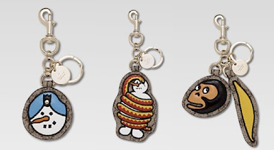 Gucci Keychains from Snowman in Africa Collection