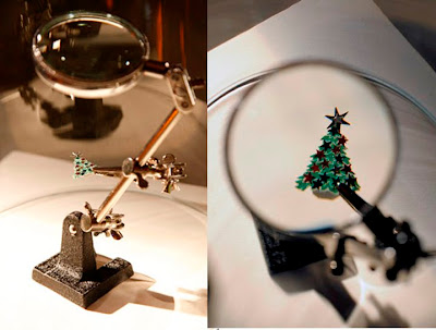 Olivia Puttnam Christmas Tree: detail: