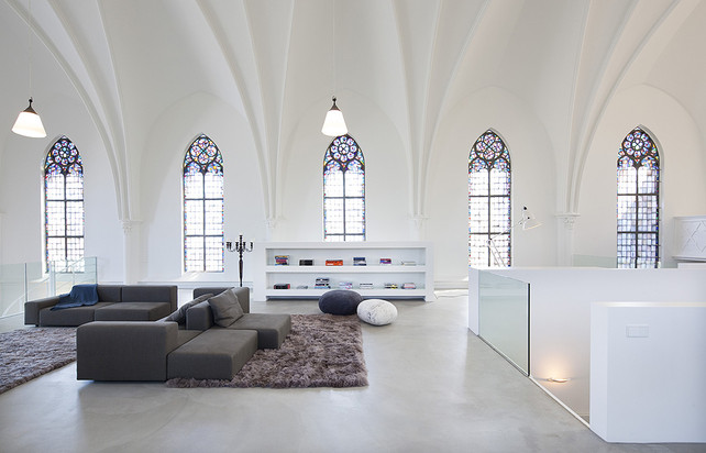 renovated church into home