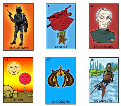 star wars mexican card game