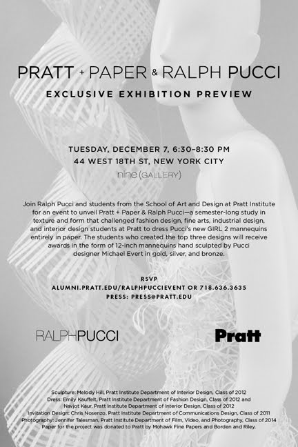 Pratt + Paper & Ralph Pucci