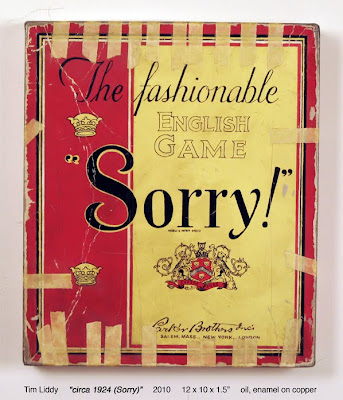 Vintage Sorry board game rendering in oil paint