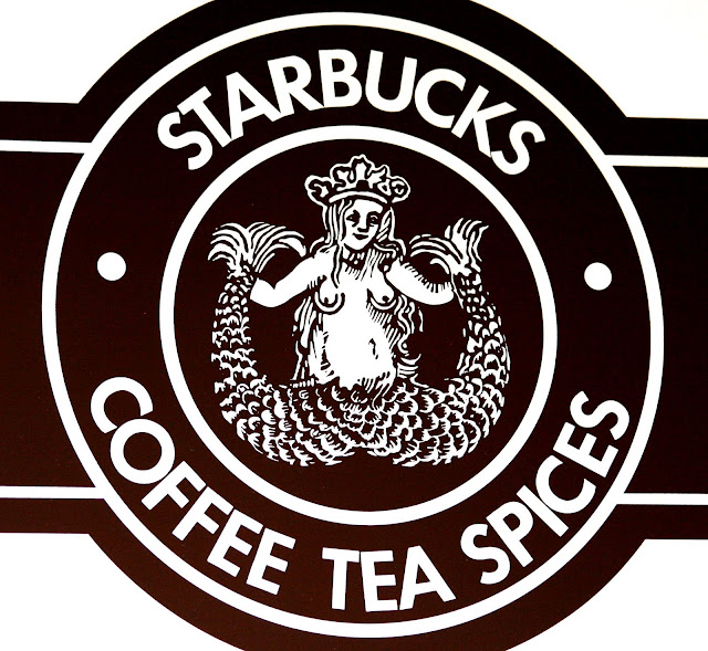 the 1971 Starbucks logo