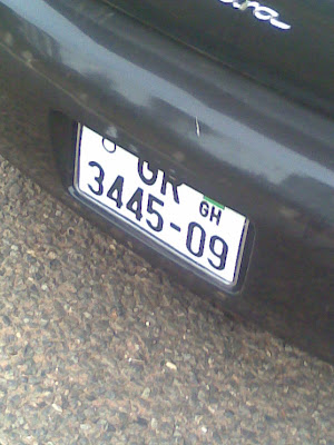 Accra Pictures by Day & Night: New DVLA Plates for Ghanaians!