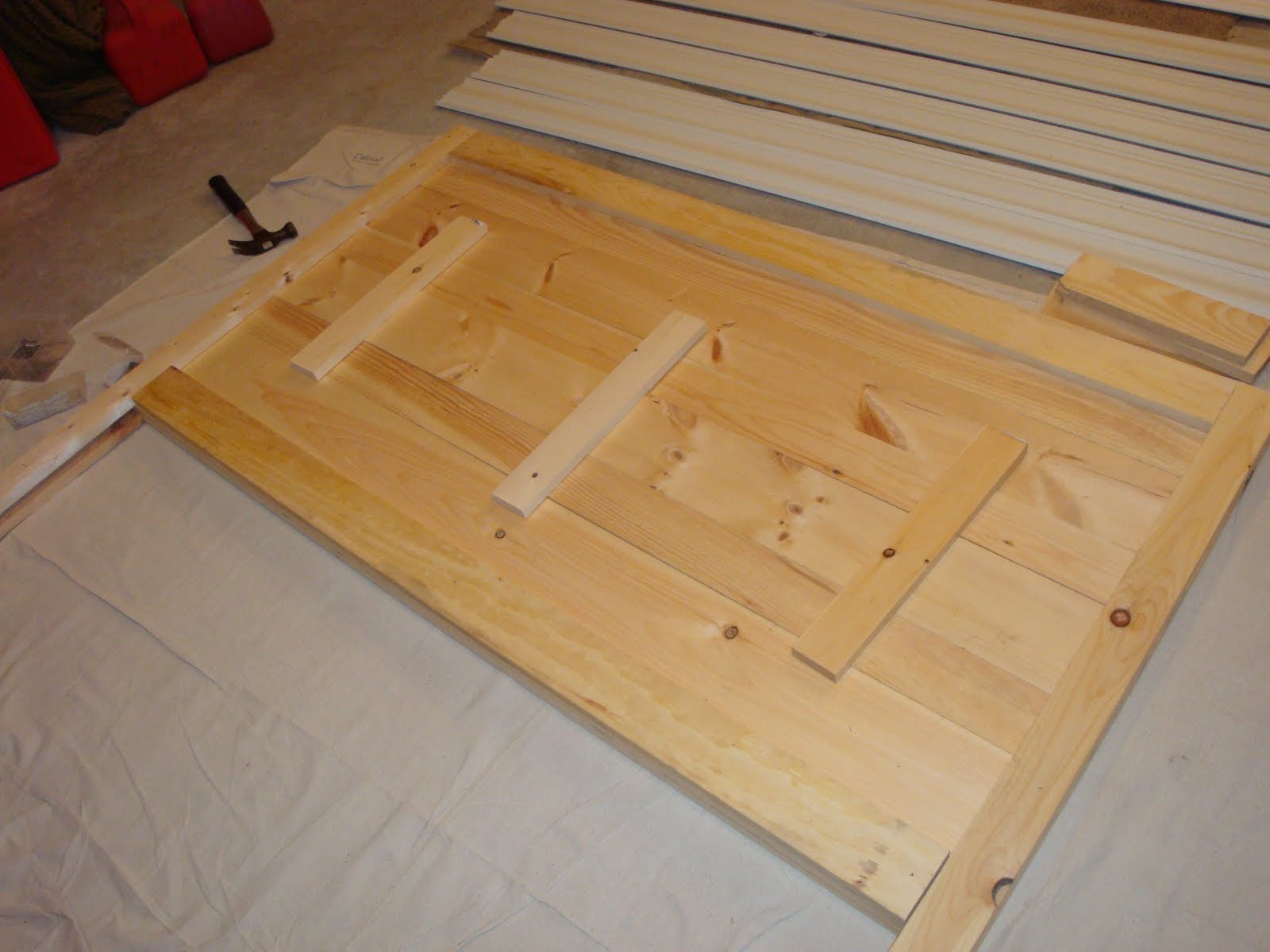 The Penny Parlor DIY Pottery Barn Mason Headboard