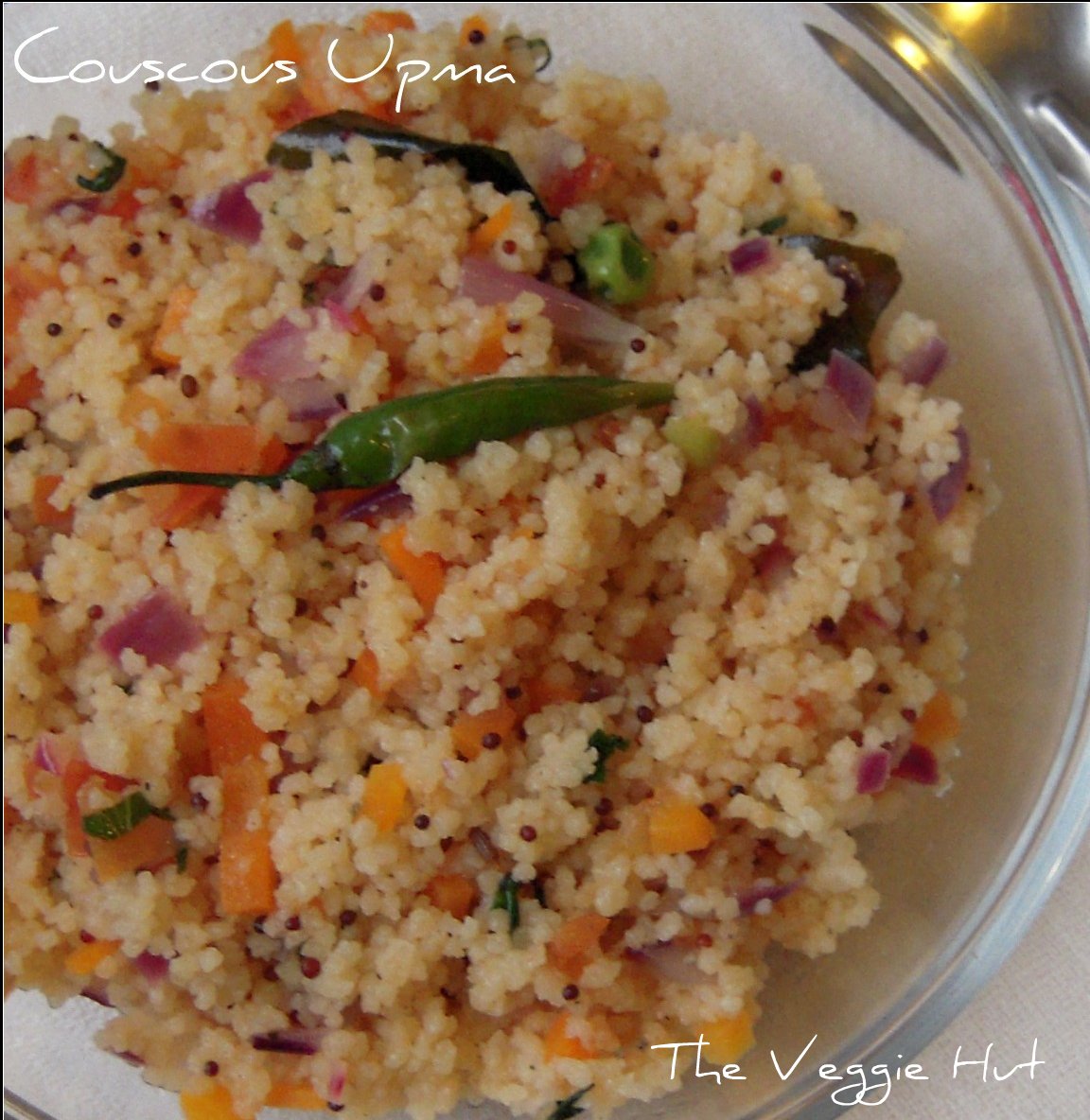 The Veggie Hut Couscous Upma