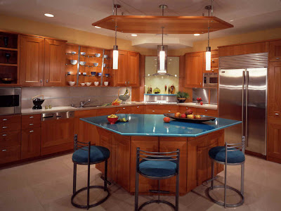 Kitchens  Islands Designs on Design Granite Kitchen Island Design   Luxury Home Interior Design