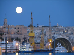 Moon over Malta