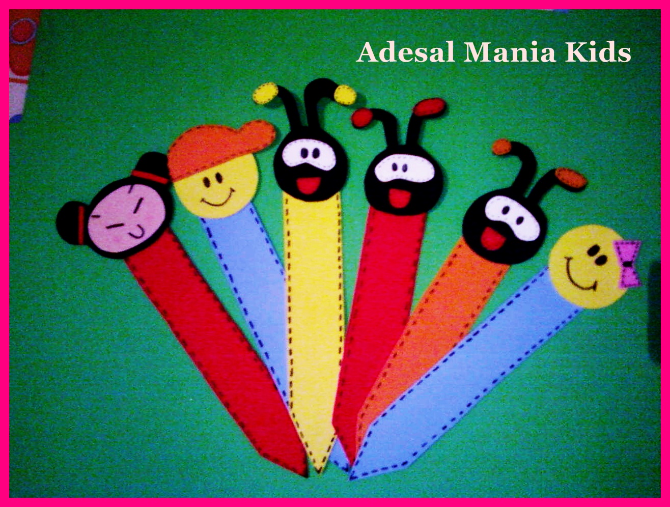 Adesal Kids: Marcadores de páginas