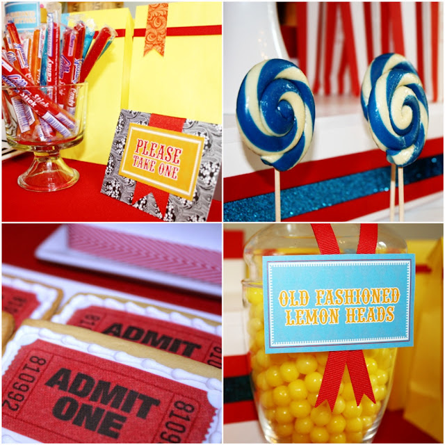 Carnival Candy Buffet - Celebrations at Home
