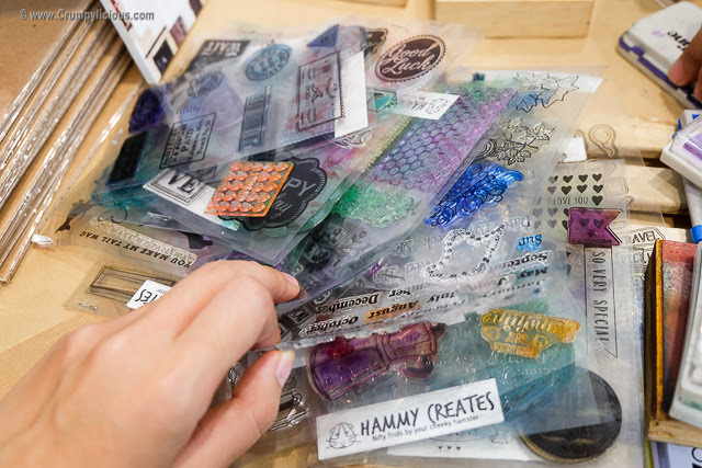 hammy creates stamps