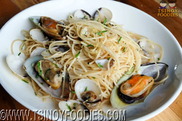 clam and mussel spaghetti