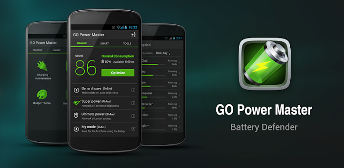 GO Battery Saver &Power Widget Premium v4.1.4