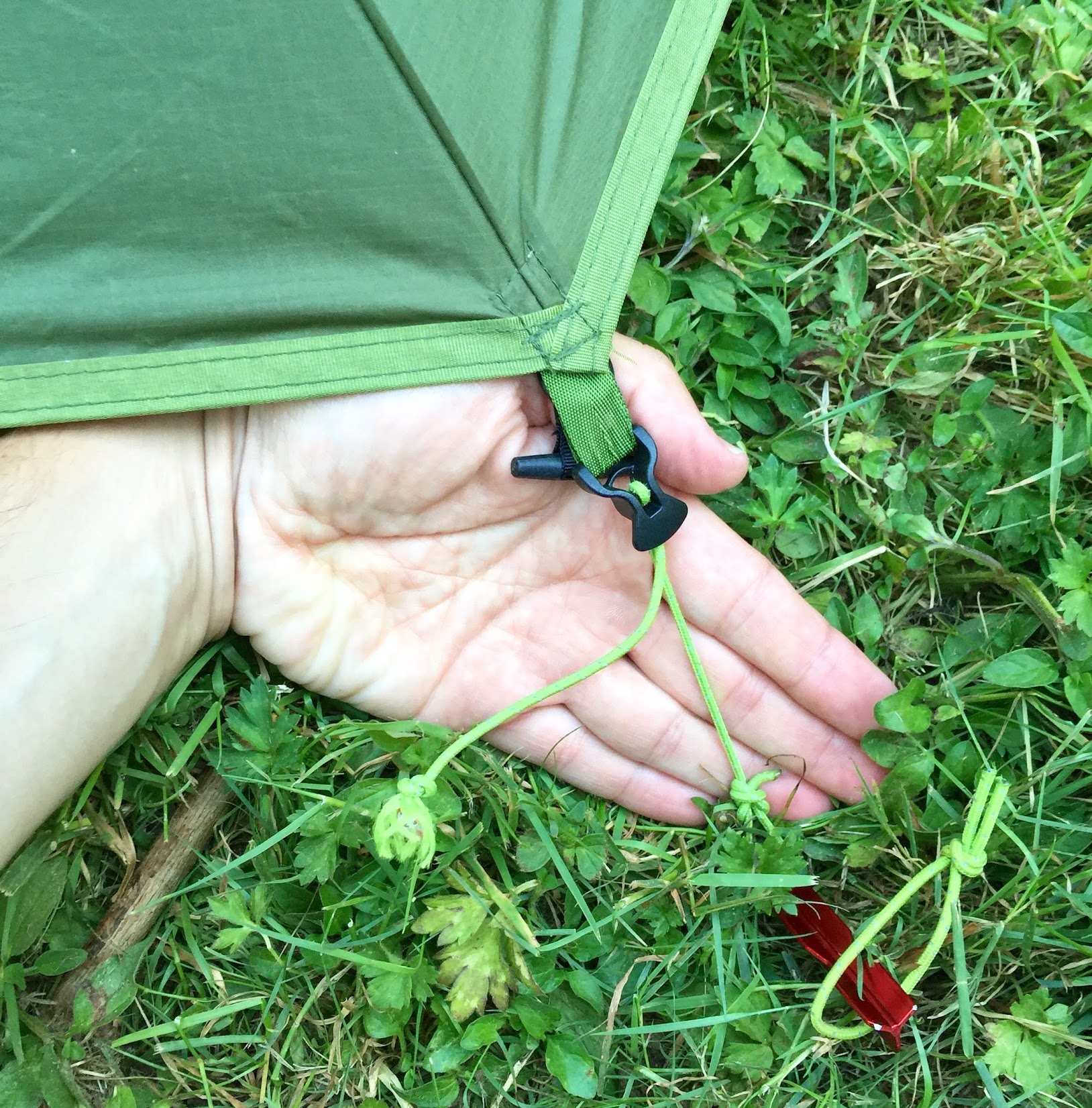 Teepee Tent Cord, Line Locks and Stakes Teepee line locks