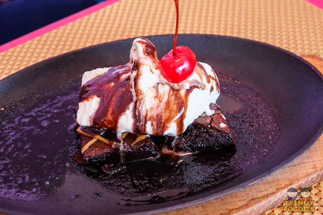 sizzling cherry brownies