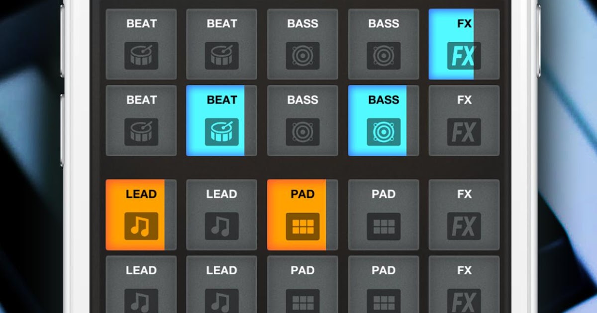 برنامج MixPads Drum pad & dj mixer برنامج لتصميم الموسيقى للاندرويد