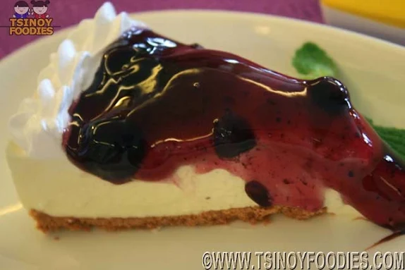 blueberry cheesecake