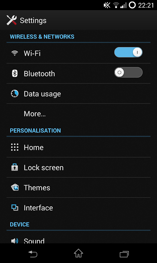 CM11 CM10 Sony XPERIA Z theme v2.2.8 APK Personalization Apps Free Download